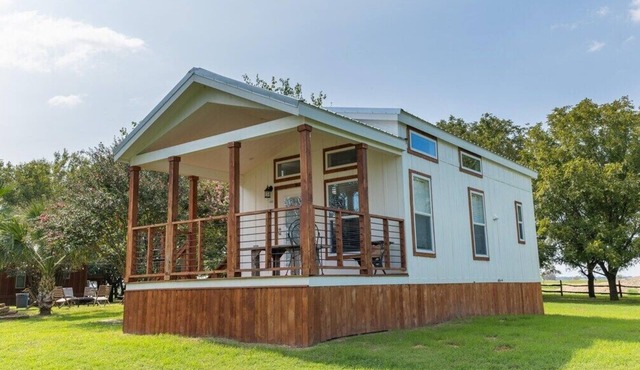 New! Lux Cabin, Bicycling on lush verdant trails