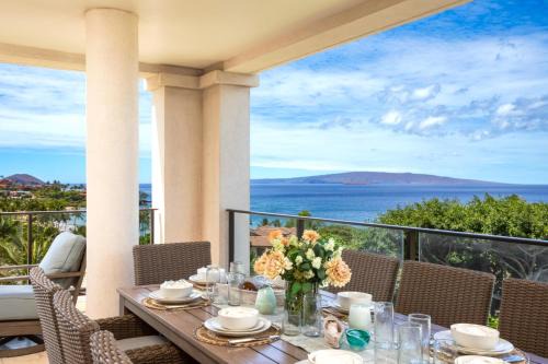 NEW Luxury 3 Bedroom Penthouse with Panoramic Ocean Views at Wailea Beach Villas Complimentary Rental Car WBV-PH412 by KBM Resorts