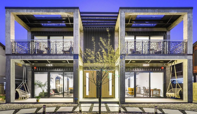 NEW Luxury Concrete Home: Minutes from the Beach