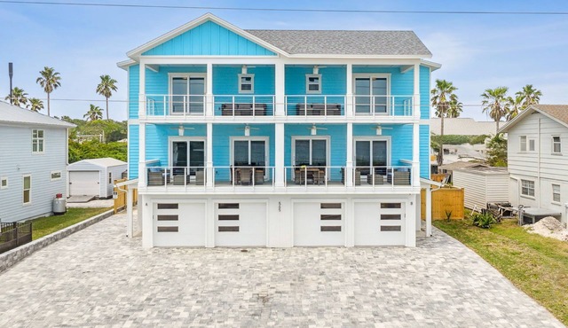 New Luxury Duplex | Private Pool & Beach Views | 8BD/6BA
