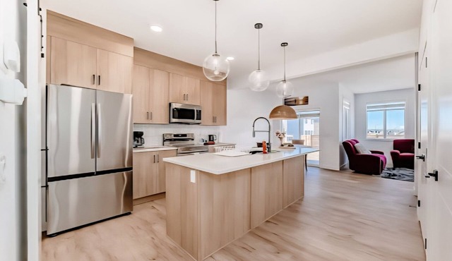 New Luxury Duplex | 4 Beds | Garage | Near Airport, CrossIron Mills & Downtown