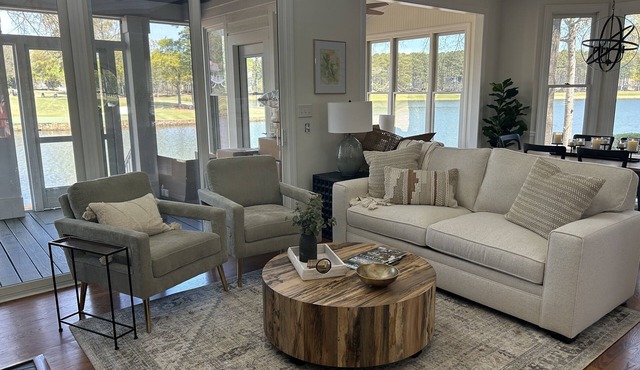 NEW LUXURY LISTING – LAKE FRONT & GOLF VIEW – REYNOLDS LAKE OCONEE