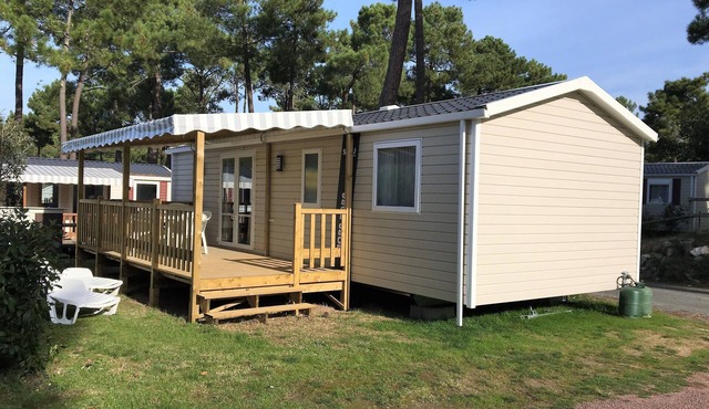 New luxury mobile home 6/8 people Bonne Anse Plage 4 * family campsite