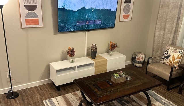 New Luxury Styled Cottage Home with TV in each room.
