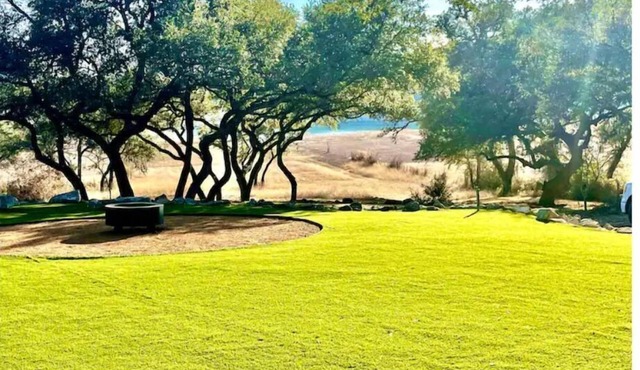 New Mid-Century Waterfront Escape on Lake Travis w/Pickleball court and 4 acres!