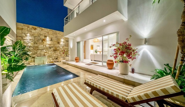 New Modern, 2Br Villa in Canggu/Pool/Rooftop