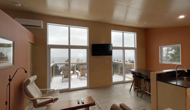 New Modern cabin overlooking the Bras d'Or in Iona, NS