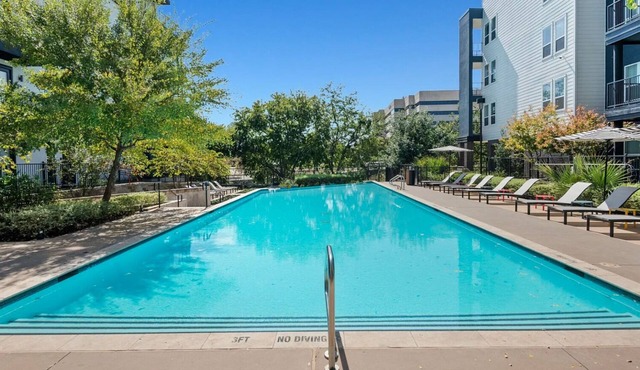 New Modern Luxury Apartment 5 min from Downtown Dallas w/Pool Table, Pool, Gym!