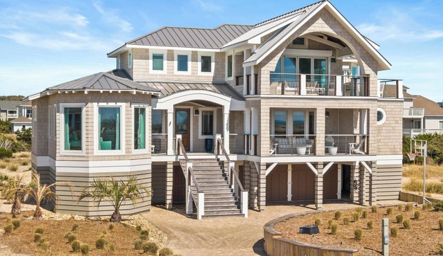 New Ocean Front Luxury Award Winner 6 BR 6.5 BA BHI and Shoals A Rare Find