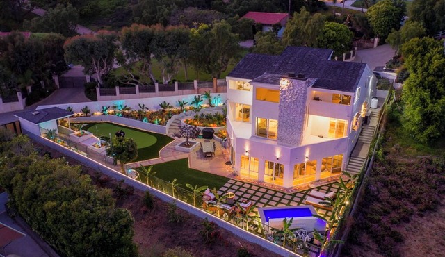 NEW! Ocean View Malibu Modern Home w/Mini Golf & Spa