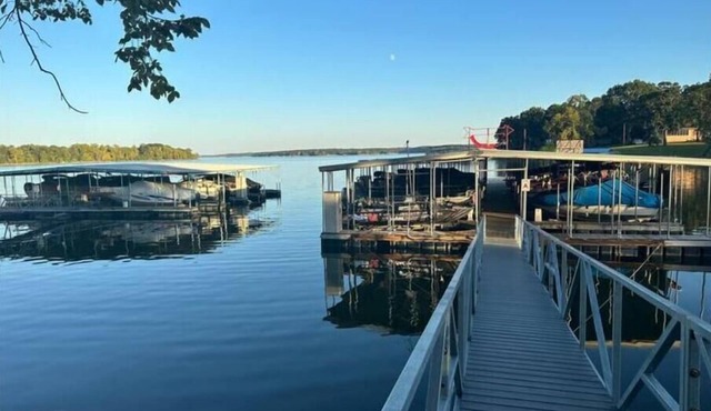 New! On Grand Lake DeckView! At Red Arrow Marina. No cleaning fee! Comfy2bed/2Ba