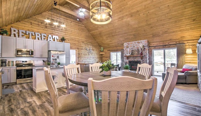 NEW! Osage Beach Cabin w/Deck, Fire Pits and Private Dock!