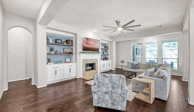 NEW! Peaceful 4BR Lake Retreat | Patio | Game Room | Boat Ramp Steps Away | Sleeps 8