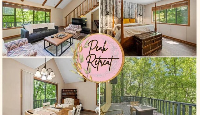 NEW! Peak Retreat- Lake Lure- Family Friendly!