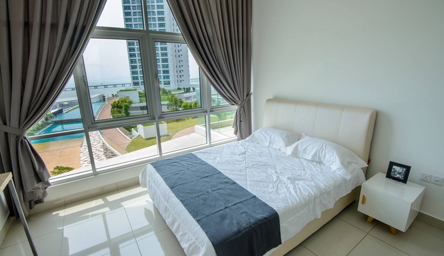 NEW Penang 2R2B seaview vacation home @ 槟城悠闲海景度假屋
