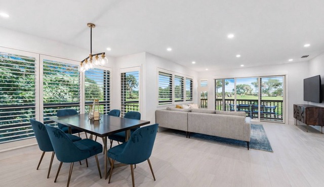 New PGA National Home on Squire Golf Course w/180º Views by Guaranteed Rental™