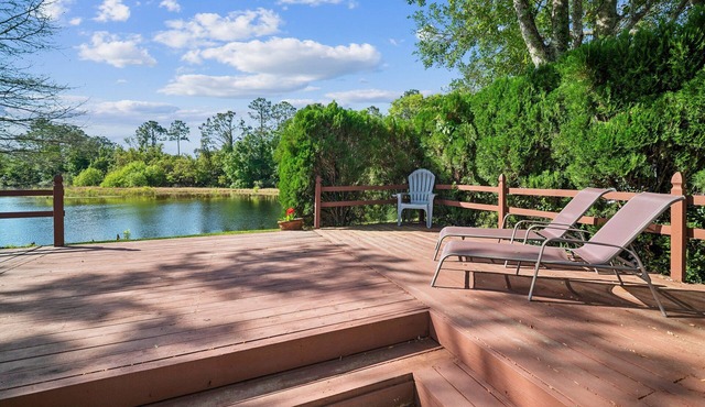 NEW! Pondside Perch - Your Waterfront Retreat
