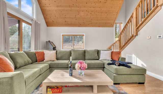 NEW! Prasad Retreat - Sunny Home w/Deck & Air Hockey by Bear Valley Vacation Rentals