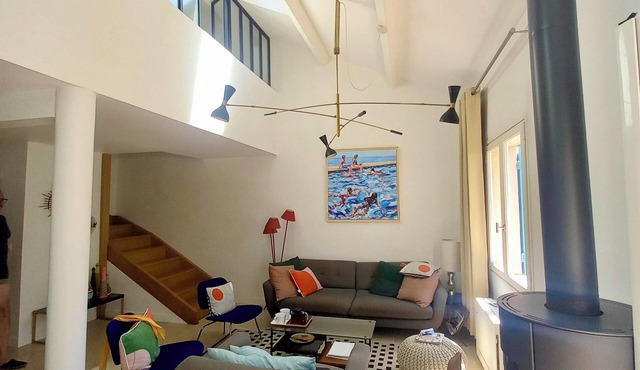 NEW PRICE! Porquerolles Village house 130 m2 near Place d'Armes 8 people