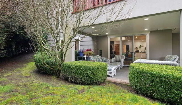 NEW! Private Garden Retreat with Gym & Golf Path Access