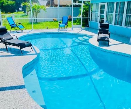 NEW Renovated luxury home with private heated pool, game room Near Anna Maria Island and IMG