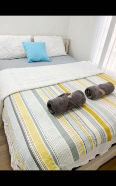 New renovated room with shared bathroom