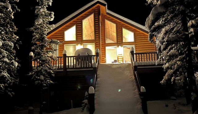 New Rental! Pet friendly, 3Br/2Bath Cabin with gas fireplace and hot tub - Five Peaks