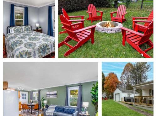 New River Gorge Cottage w Hot Tub, Fire Pit, Grill
