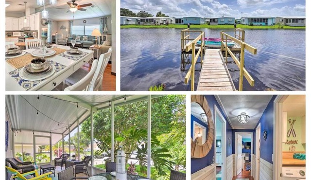 New! River Oasis w/Boat Dock, Kayaks & Fishing