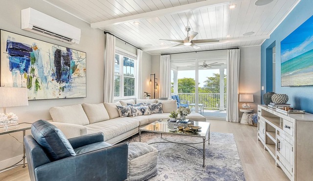NEW! Saltwater Serenity .08 Miles to AMI, Canal Front w/Heated Pool!