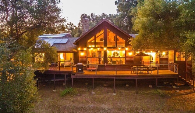 NEW secluded lake cabin with private lake