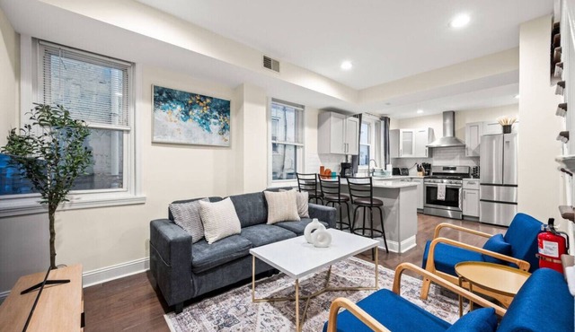 New Spacious 3 Bedroom Apt in the Heart of Philly