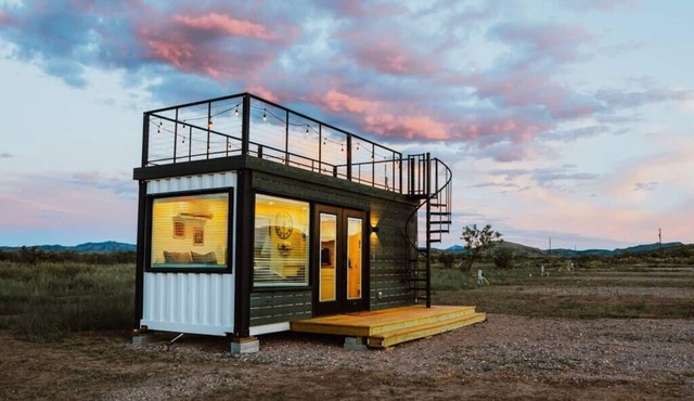 New! Starry Night Shipping Container Home