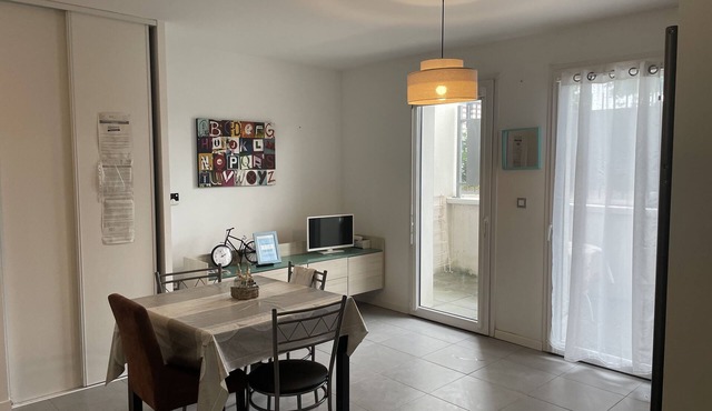 New studio 300m from the beach and casino