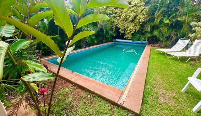 New! Studio Suite with Pool by Beach with AC