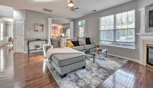 NEW! Stylish Huntersville Home w/ Hot Tub & Patio!