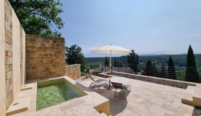 NEW Superb Mas overlooking the Gorges du Chassezac.