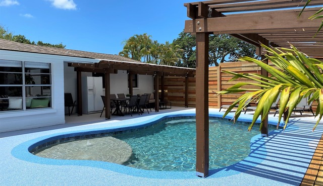 NEW! The Dunes-Private Heated Pool, Hot Tub, Private backyard-5mi to beach