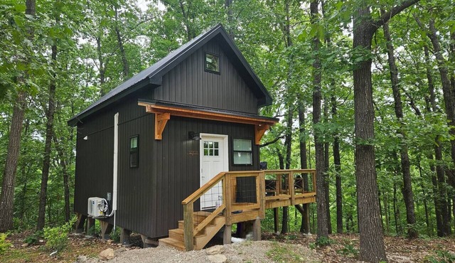 NEW! `The Nook` Tiny Cabin! with Private Hot Tub!