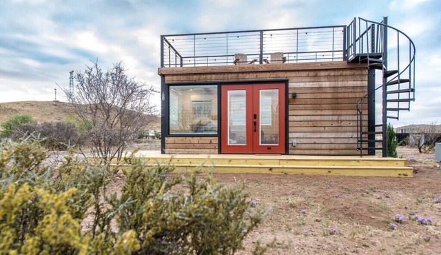 New! The Wild West Cozy Container Home
