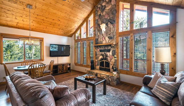 NEW! The Winterland Chalet with Barrel Sauna