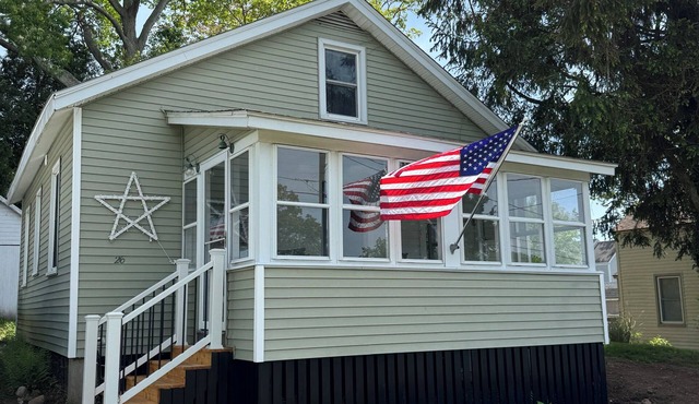 NEW this summer! Sunny beach house in Point O' Woods with stunning water views!