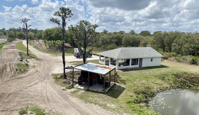 New tiny house available in the country on a 5 acre motocross track MX