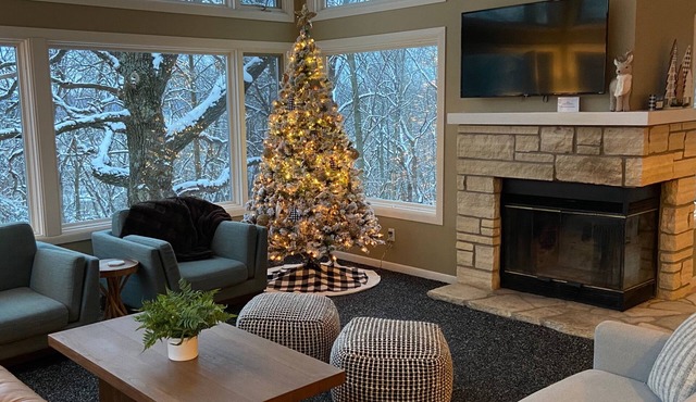 NEW! Treehouse! Holiday Decorated! 🐶 friendly. Dec 26-28th Discount
