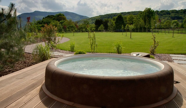 New upmarket boutique villa.