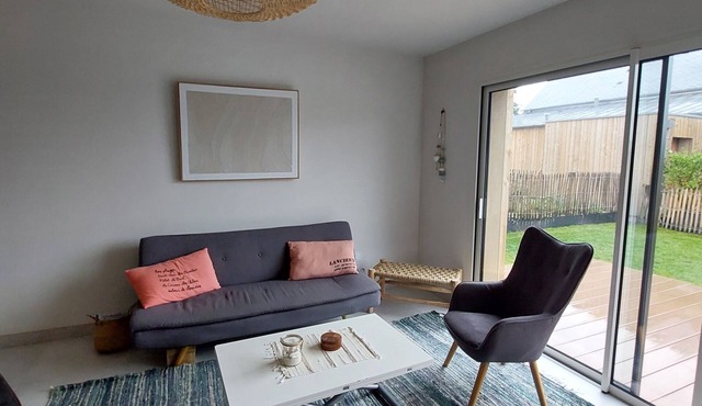 New vacation home 10 minutes walk from Saint Sieu beach