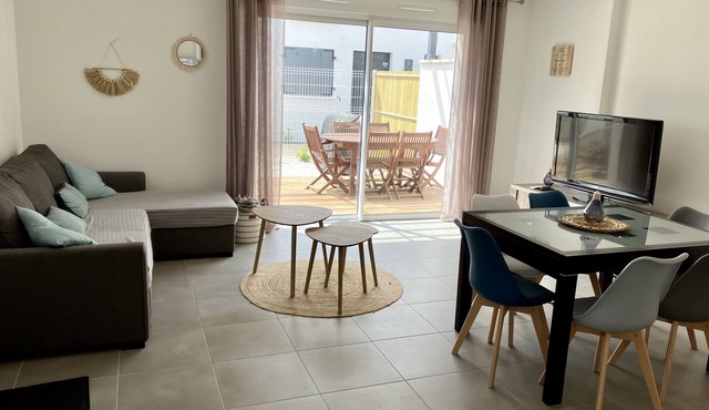 New villa by the sea