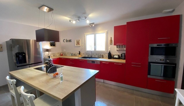New villa 10pers 4Chs St Pée Basque Country garden
