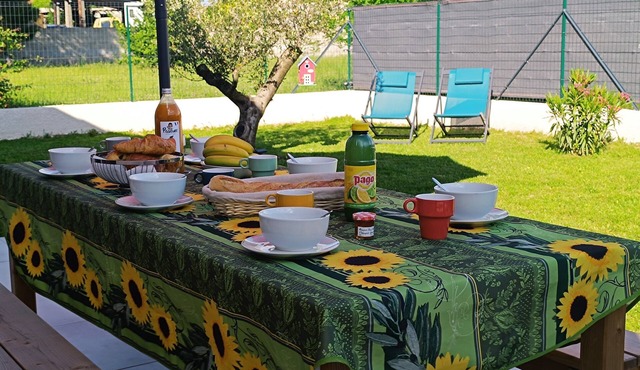 New villa, ideal for a relaxing family holiday in the heart of the Ardèche village