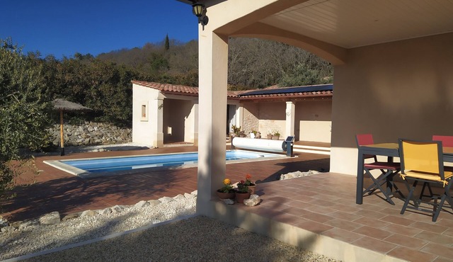 NEW VILLA ON THE OUTSKIRTS OF THE VILLAGE, NOT OVERLOOKED, IN THE COUNTRYSIDE